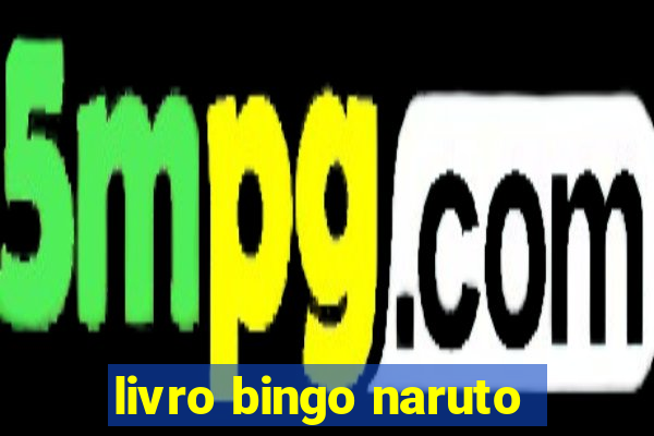 livro bingo naruto