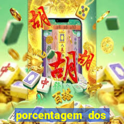 porcentagem dos joguinhos slots