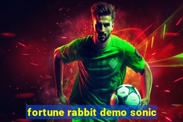 fortune rabbit demo sonic