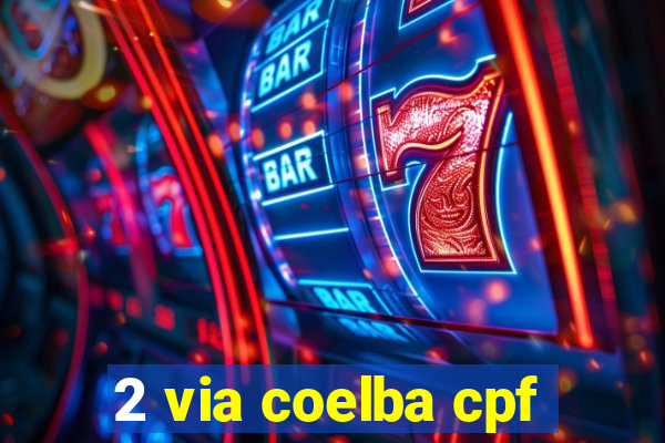 2 via coelba cpf