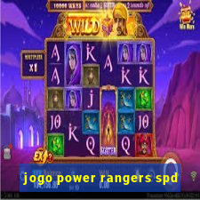 jogo power rangers spd