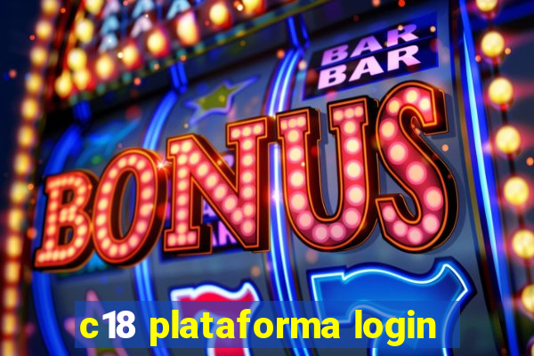 c18 plataforma login