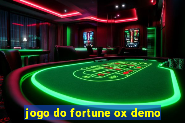 jogo do fortune ox demo