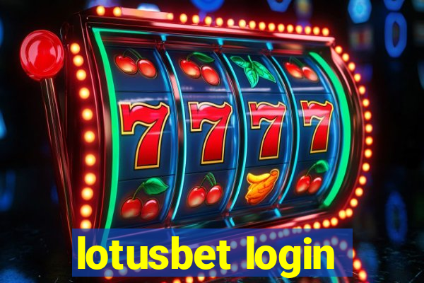 lotusbet login