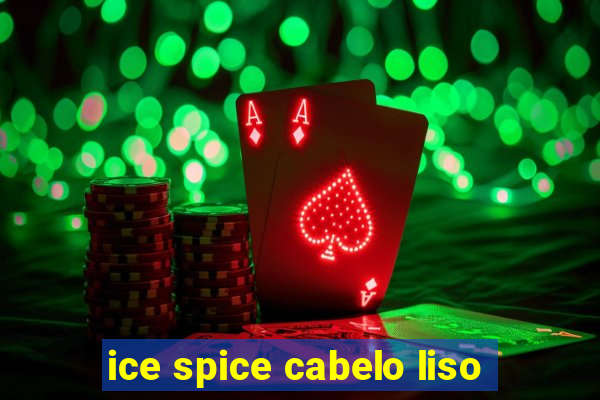 ice spice cabelo liso