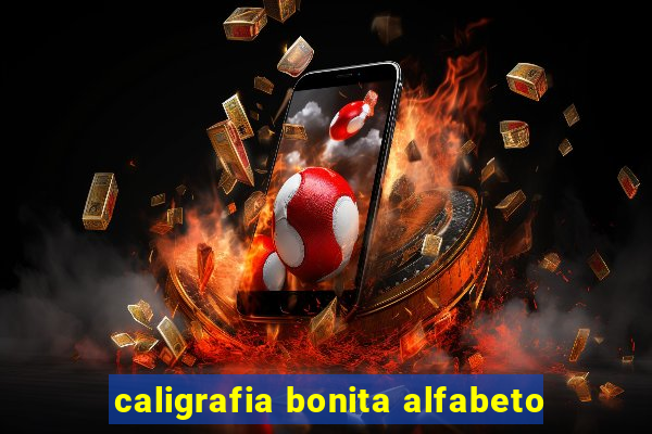 caligrafia bonita alfabeto