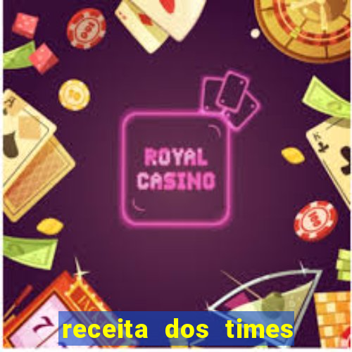 receita dos times brasileiros 2024