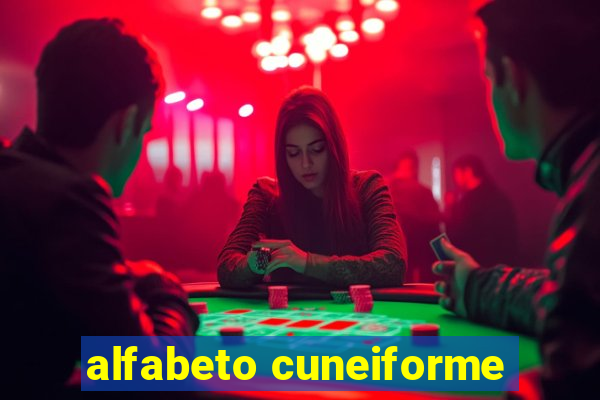 alfabeto cuneiforme